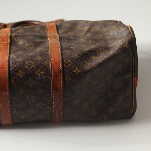 SOLD_Well-loved well-traveled Louis Vuitton monogram duffle bag ISO new home - Picture 8 of 15